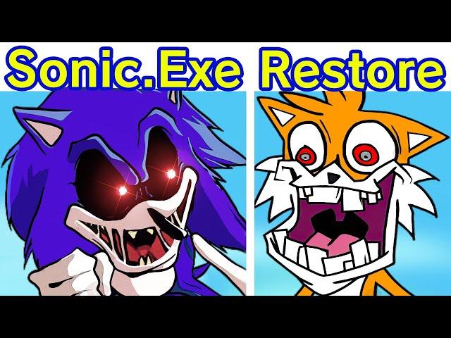 Friday Night Funkin' VS SONIC.EXE 3.0 Restored FULL WEEK | 4.0 FANMADE UPDATE (FNF Mod/Encore/Tails)