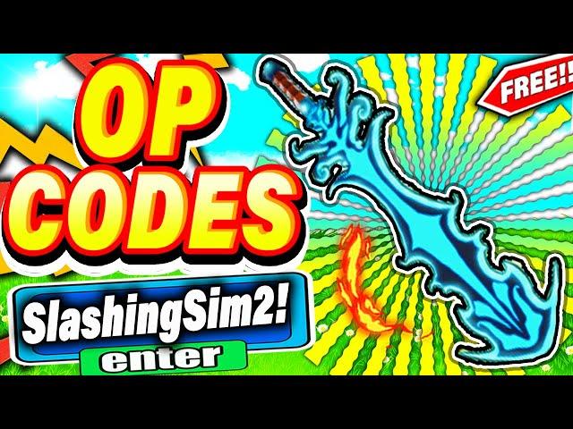 ALL NEW SECRET *CODES* UPDATE CODES In Roblox Slashing Simulator 2 ! (2023) SLASHING SIMULATOR 2