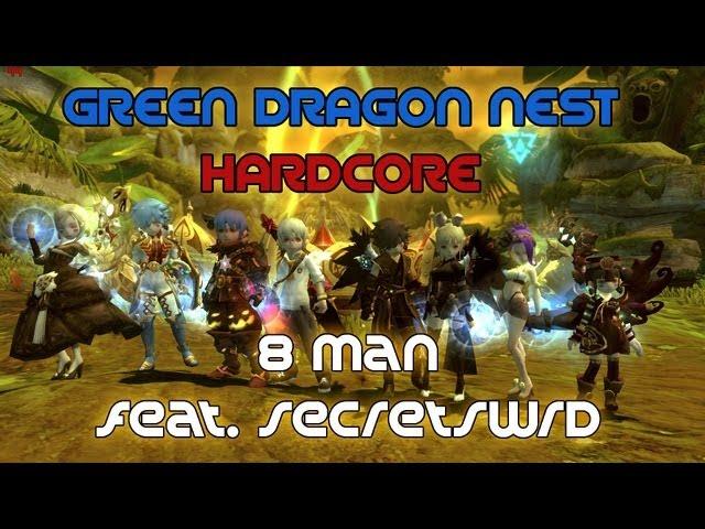 Green Dragon Nest Hardcore 8 Man w/ SecretSwrd (Gladiator) - Dragon Nest SEA - Level 60