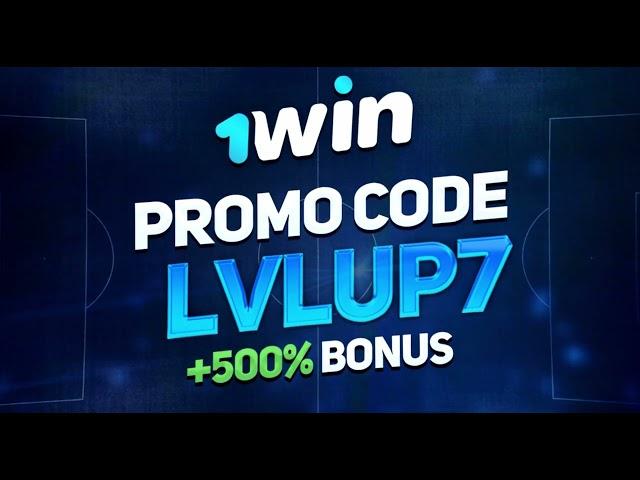 1WIN PROMO CODE: LVLUP7 - 500% + CASHBACK Bonus on 1win