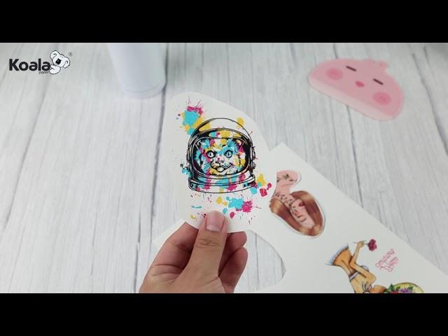 How to use Koala Clear No Spary Waterslide Decal Paper?