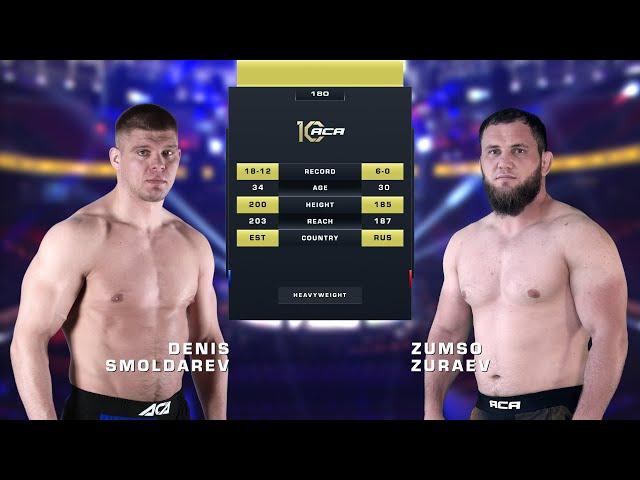 Денис Смолдарев vs. Зумсо Зураев | Denis Smoldarev vs. Zumso Zuraev | ACA 180