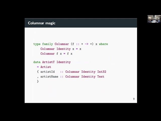 Travis Athougies: Beam for composable, type-safe database queries