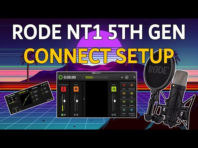 Rode Connect NT1 5th Gen setup, Routing, Recording, And Processing Demo