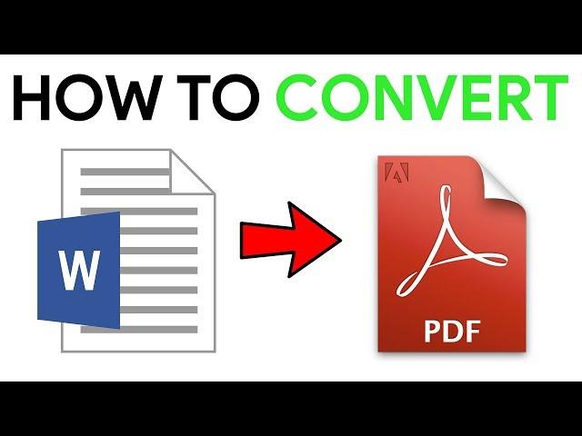 How to convert Word to PDF Online Free 2018 | NO DOWNLOAD NO INSTALLATIONS