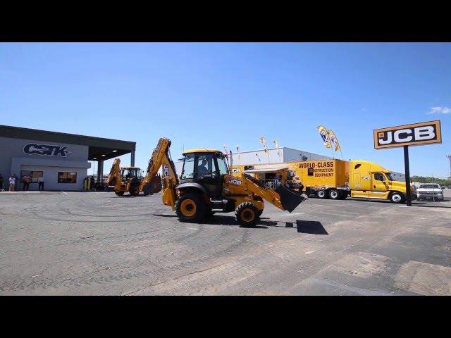 JCB Dancing Diggers at the CSTK JCB Open House