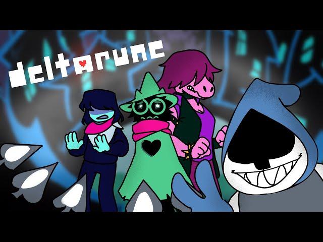 ВЕСЬ DELTARUNE ЗА 3 МИНУТЫ