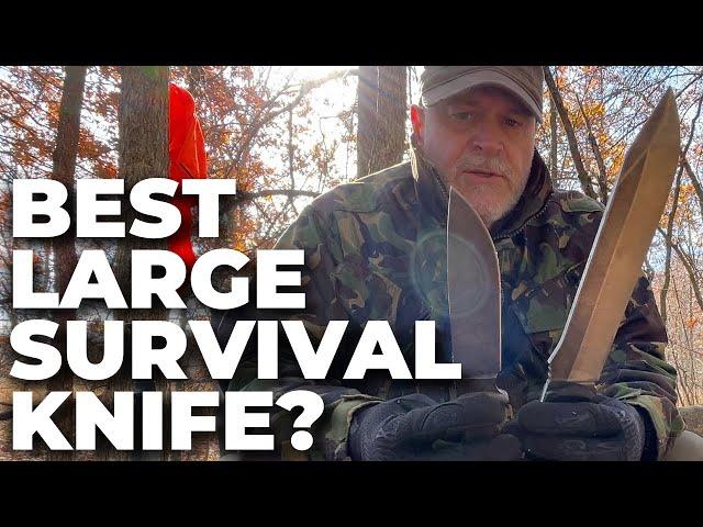 BEST LARGE Bushcraft Survival Knife | Becker ESEE More