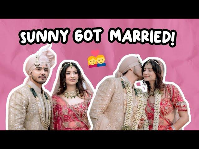 Sunny Chopra got MARRIED! ‍️‍‍