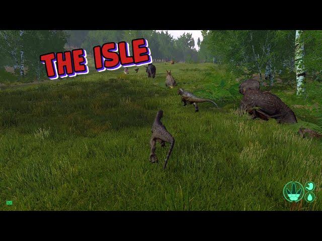 THE ISLE - Ютараптор затесался в гигантское Стадо!