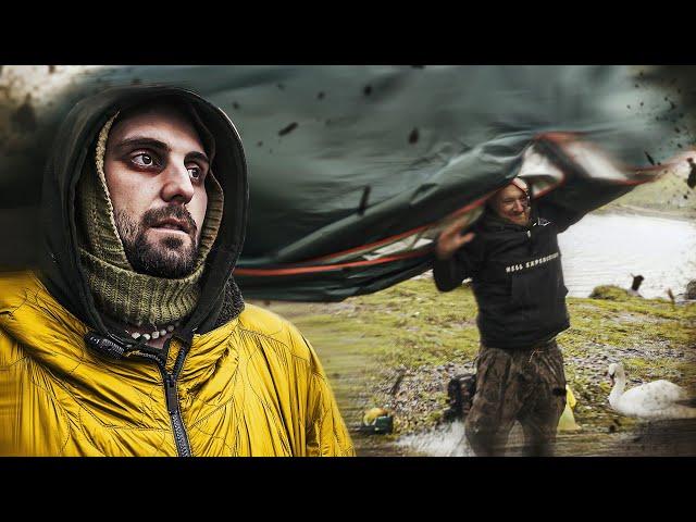Waking Up on the UK’s Strangest Island in EXTREME Weather