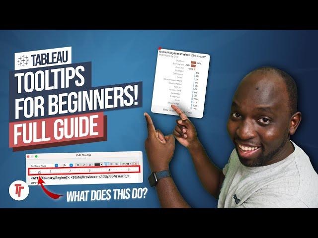Tableau Tooltips - Full beginners guide including Viz in Tooltips.