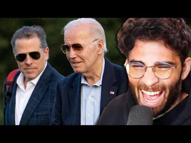 Joe Biden Pardons His Son Hunter Biden | Hasanabi reacts