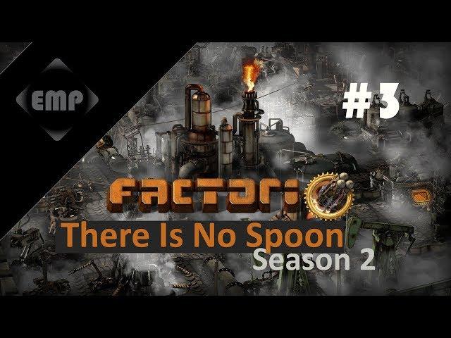 Factorio | There Is No Spoon Ep. 03 - Iron & Copper Plates | Season 2