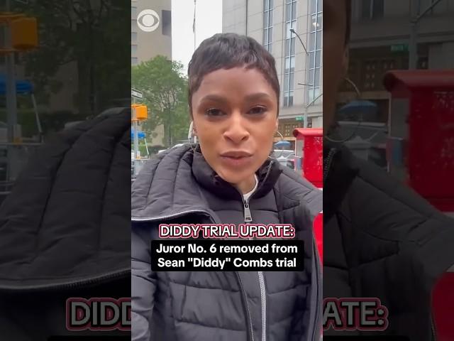 Juror removed from Sean "Diddy" Combs trial #shorts