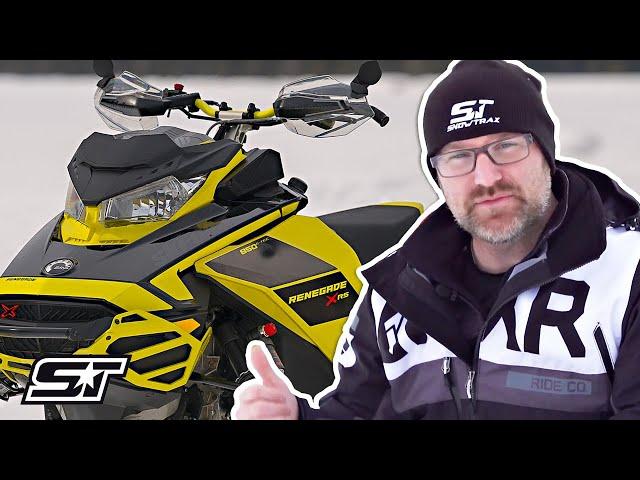 We Just Got A Brand New 2021 Ski-Doo Renegade X-RS 850 E-TEC!