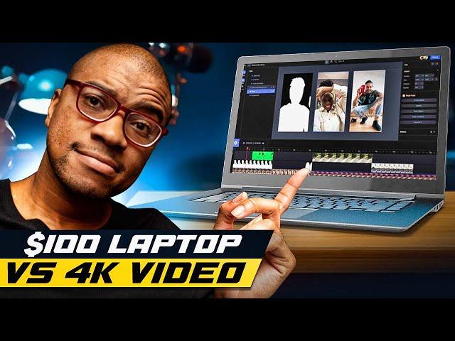 Can You Edit 4K Footage on a $100 Laptop? | Runway ML Masterclass