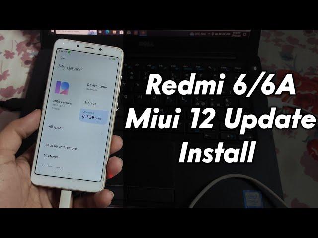 Redmi 6, 6A Miui 12 Install Official | Redmi 6A Miui 12 Update Features | Redmi 6a Miui 13 Update