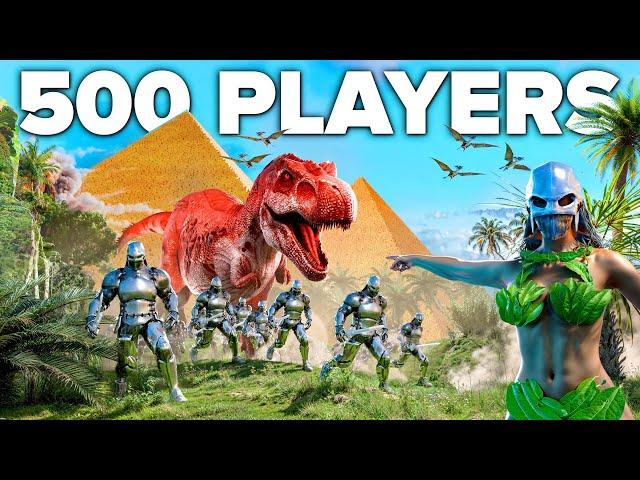 500 Players Simulate Earth Civilization In ARK