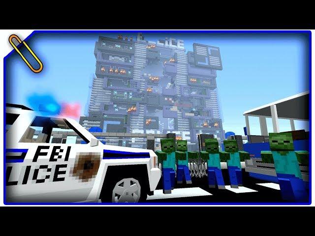 Департамент ФБР! База ФБР! [ДЕНЬ 5] Зомби Апокалипсис в Майнкрафт! - (Minecraft - Сериал)