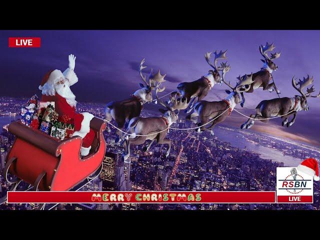  LIVE: Tracking Santa on Christmas Eve 2024 NORAD Santa Tracker 