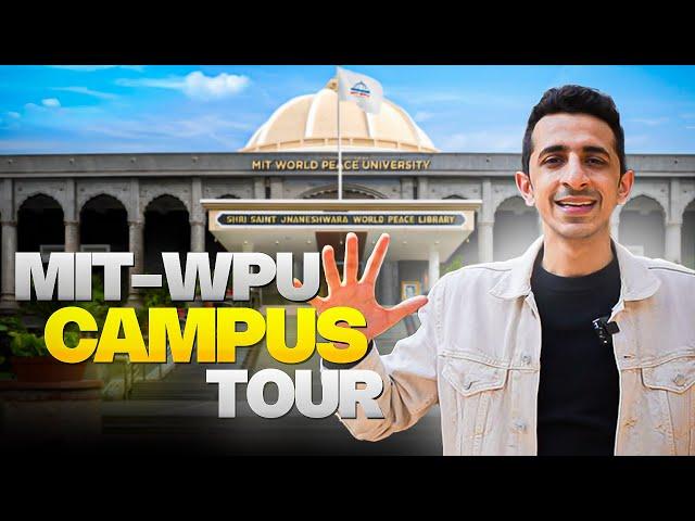 MIT-WPU, Pune - Full Campus Tour | Kavach Khanna