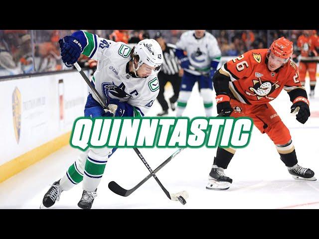 Goal of The Night - Brock Boeser - Canucks vs Ducks | NHL Edge Blakedown