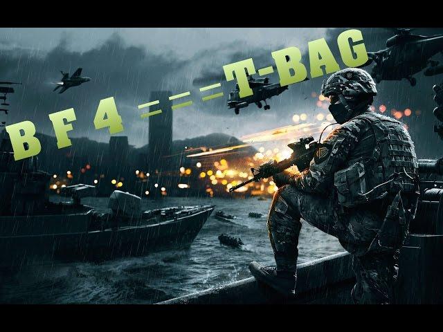 BF4 Knife and T-BAG fun