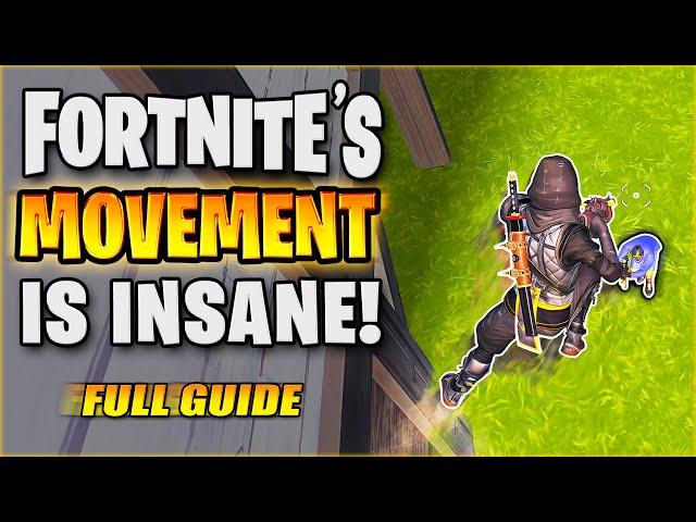 How to DOMINATE with NEW MOVEMENT - Fortnite Chapter 6 #epicpartner