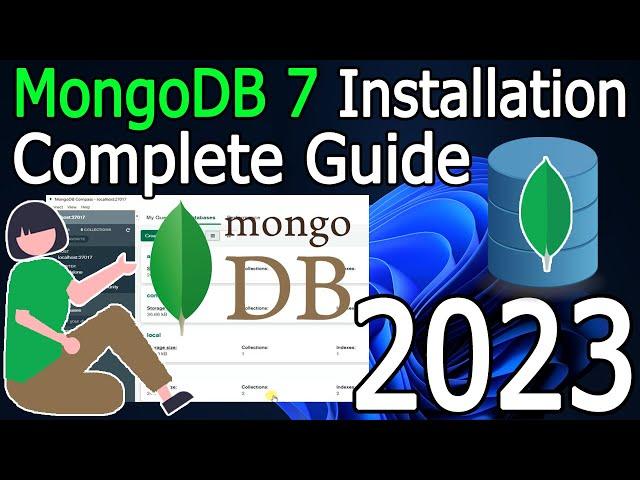 How to install MongoDB 7 on Windows 10/11 [ 2023 Update ] MongoDB Compass