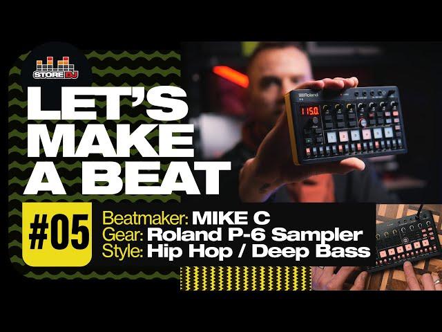 LET'S MAKE A BEAT #05 // NEW Roland AIRA Compact P-6 Sampler [Bass / Hip-Hop]