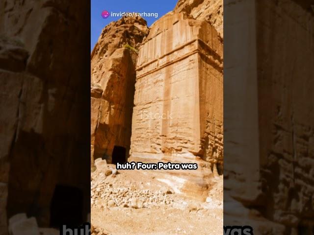 5 Petra Facts That Will BLOW Your Mind! #history #architecture #jordan #archeology #ancient #petra