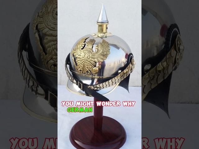 The German Pickelhaube! #history #war