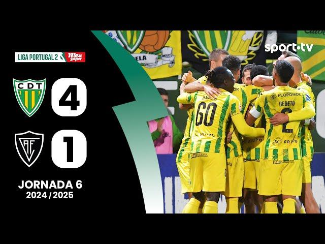 Resumo: Tondela 4-1 Ac. Viseu - Liga Portugal Meu Super | sport tv