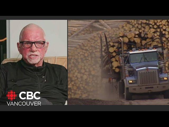 How might Trump tariffs impact B.C.'s softwood lumber industry?