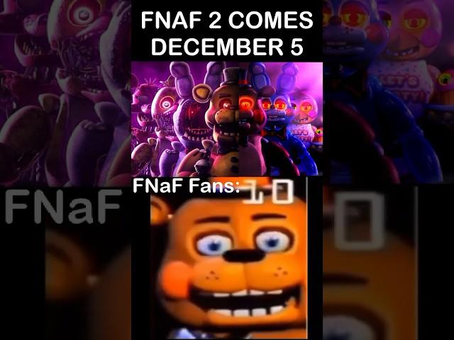 FNaF Moie 2 RELEASE DATE REVEAL: FNAF Fans Reaction | FNaF Movie 2 LEAK