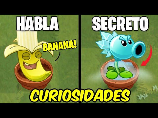 CURIOSIDADES sobre CADA PLANTA en PvZ 2 - Parte 3