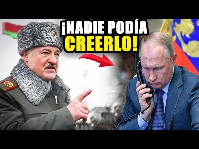 ¡LUKASHENKO ENLOQUECE: SE ENFRENTA a COREA DEL NORTE Y RUSIA!¡PUTIN apuñalado por la ESPALDA!