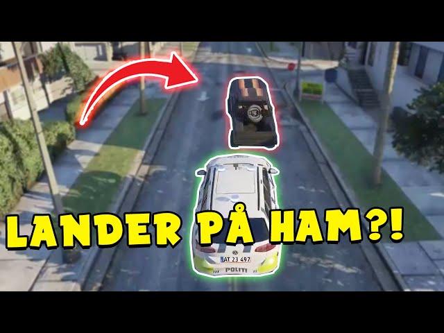 LANDER PÅ HANS BIL?! | DANSK POLITI RP