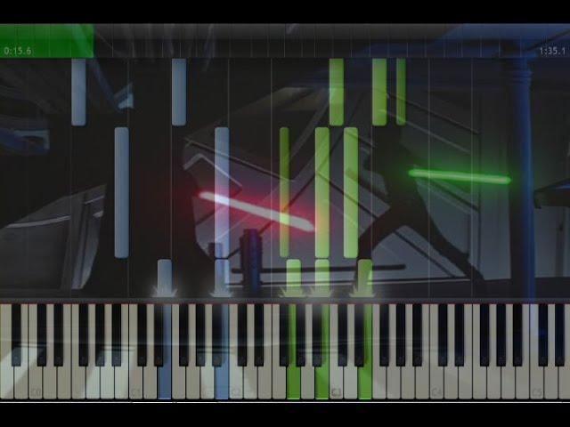 Star Wars -  Final Duel Theme Piano Tutorial