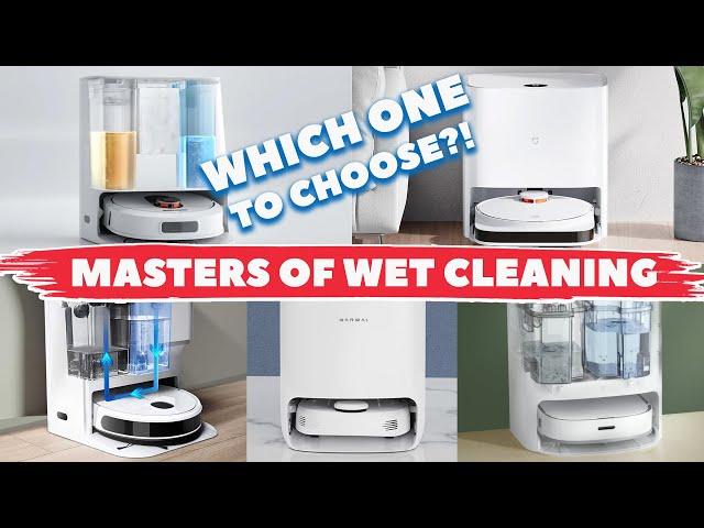 TOP-8 BEST robot vacuums with a self-cleaning mopping station in 2021-2022!