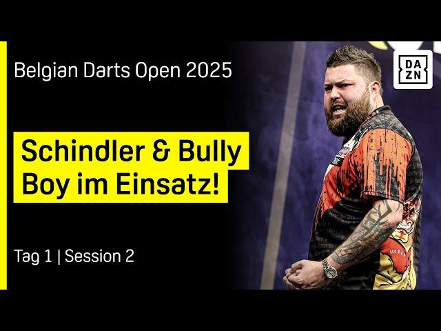 Belgian Darts Open: Tag 1 - Session 2 | DAZN Highlights