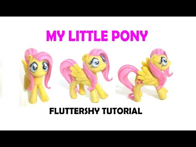 MY LITTLE PONY - FLUTTERSHY - TUTORIAL - PLASTILINA - PORCELANA FRIA - CLAY