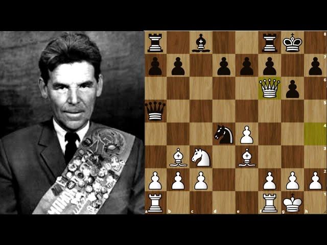 The Greatest Queen Sacrifice in Chess History  Nezhmetdinov vs Chernikov 1962