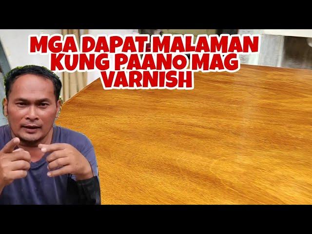 TIPS KUNG PAANO MAG VARNISH |Bestvarnishpaintsideasandtechniques