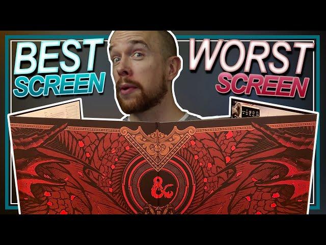 Ranking WORST to BEST Dungeons and Dragons DM Screens