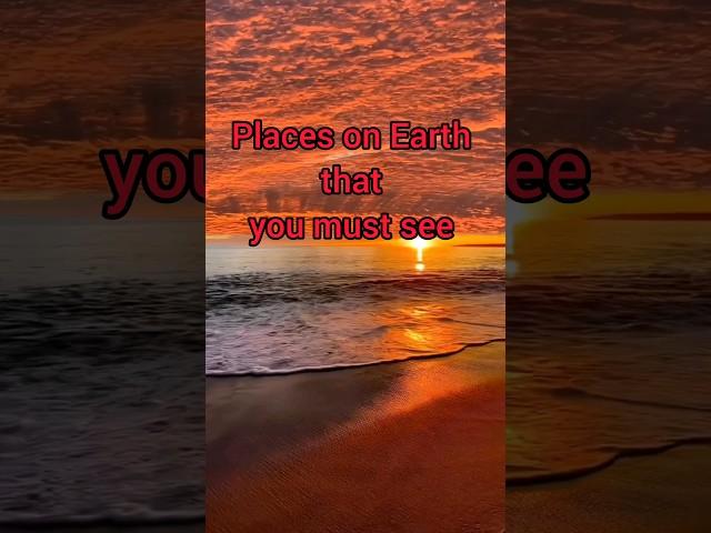 Places on Earth that you must see #shorts #travel #explore #love #for #nature #enjoy #like #share