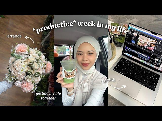 a productive week living alone in my 20s (cleaning + grocery shopping) *unfiltered vlog*