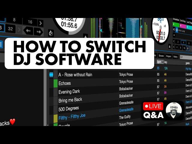 Switching DJ software, using FX, streaming [Live DJing Q&A with Phil Morse]