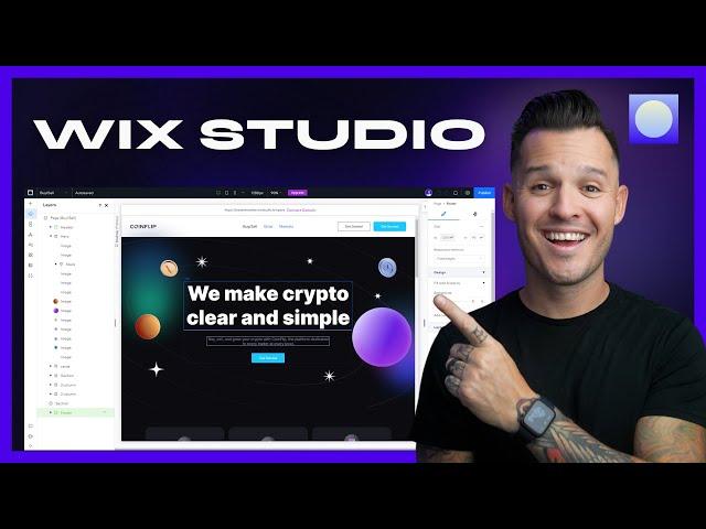 Build a Landing Page without Code | Wix Studio for Beginners